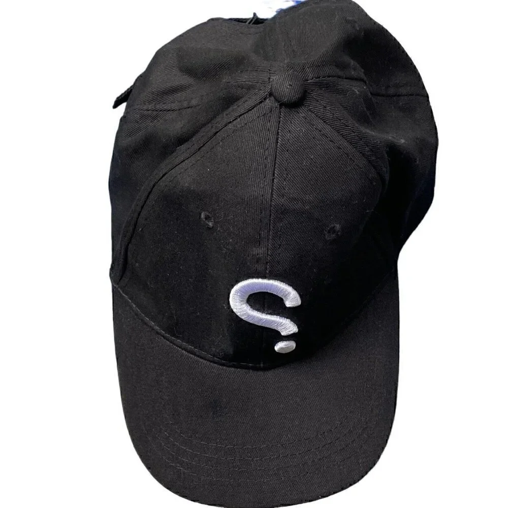NWT Spyscape Cap Logo Embroidered Unisex One Size Black Streetwear